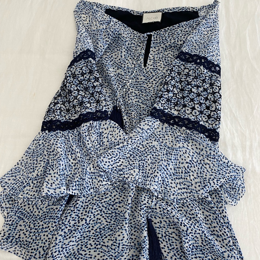 Alexis Lanelle Dress, Capri Embroidery